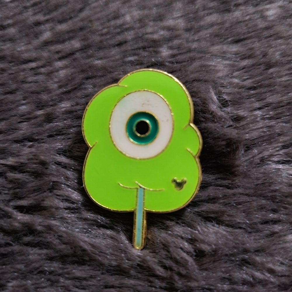 Mike Wazowski Hidden Mickey Enamel Pin